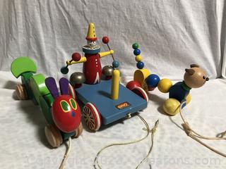 Unique Wooden Pull Toys