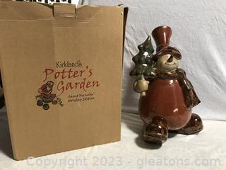 Kirkland Potter’s Garden Snowman