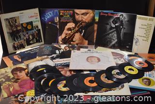 From AL Hirt’s Honey in the Horn to Kenny Rogers, Andy Willams, Tom Jones and More Vinyl History LP’s & 45”s