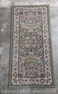 Beautiful Dynamic Rugs “Ancient Garden” Green/Ivory Rug 