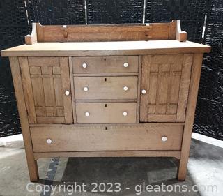 Gorgeous Cornelius Furniture Co. Mission Oak Sideboard 