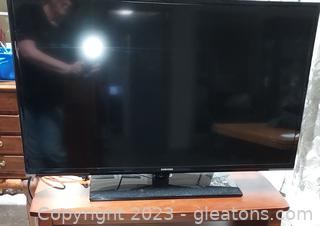 Samsung 40” Flatscreen TV with Stand 