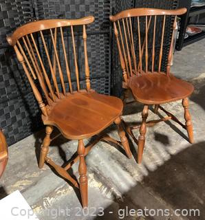 Pair of Dining Side Chairs by Pennsylvania House 