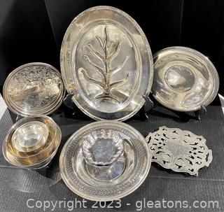 Super Silverplate Trays and More (Not all in First Picture)