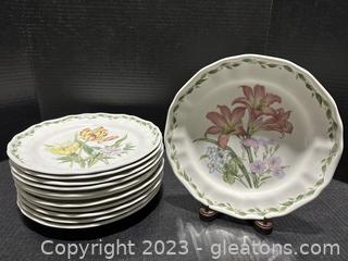 Noritake Gourmet Garden Dinner Plate Set 