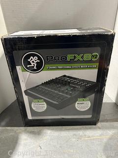 Pro FV 8V2 8 Channel Professional Effects Mixer w/USB 