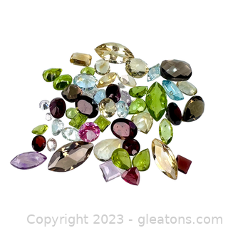 Assortment of Loose Gemstone Multiple Colors