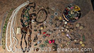 Costume Jewelry Collection (E)