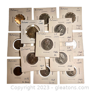 Collection of Valuable Coins from Bahamas
