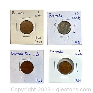 Collection of Valuable Coins from Bermuda