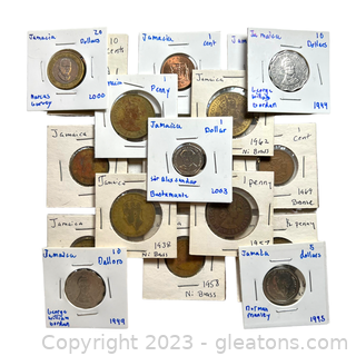 Collection of Valuable Coins from Jamaica