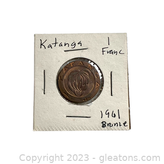 Collectible Coin from Katanga
