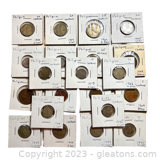 Collection of Valuable Coins from Philippines 