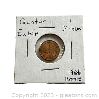 Collectible Coin from Qatar