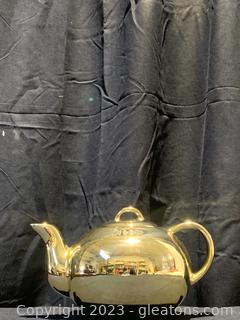 Gold Teapot by Enesco 