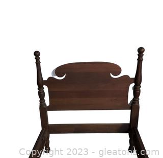 Antique Twin Size Poster Cannonball Bed