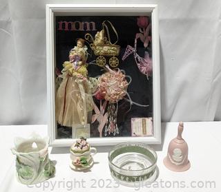 Mother Appreciation Lot Featuring Wedgewood Hellenic Jeannette Bowl