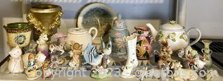 Pretty Porcelain Variety of Figurines
