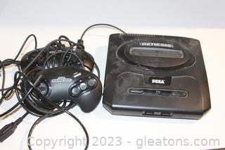 Sega Genesis with 2 Wire Controllers