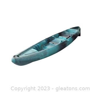 Perception Rambler 13.5 Tandem Kayak - includes Paddle and Life Jacket