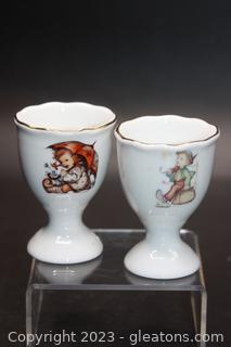 Pair of Hummel Egg Cups/Holders