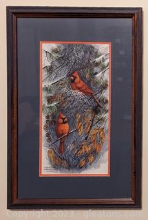 Signed Fine Art Print by Wilma B Vincent, Numbered 539/2000