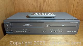 Magnavox Video Cassette Recorder/DVD Player (Not all in 1st Picture) 