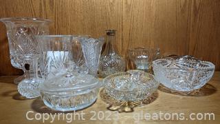 Shannon, Cristal de France, Avon Crystal Pieces, & More 