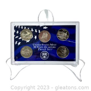 1998 United States Mint 50 State Quarters Proof Set