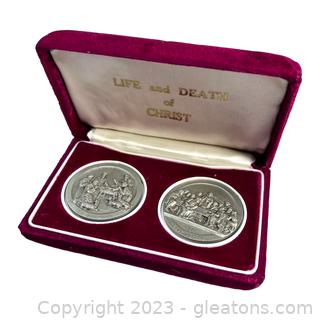 Life and Death of Christ Medal Collection