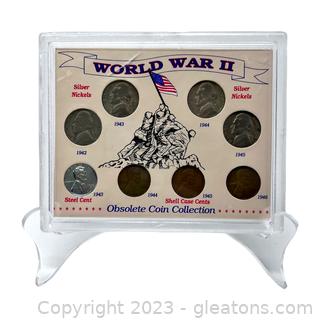 World War ll Obsolete Coin Collection