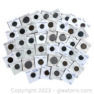 Large Collection of Valuable Coins from Germany (1940's)