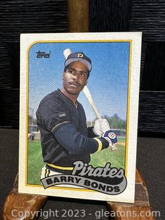 1989 Topps #620 Barry Bonds 