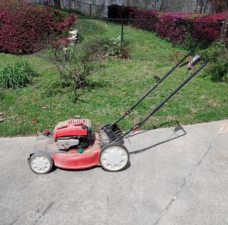 Troy Bilt 21” Cutting Width Lawn Mower