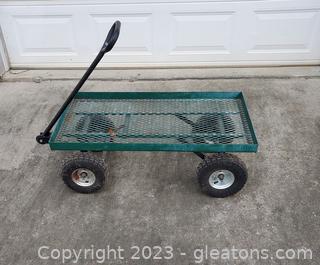 Flat Bed Garden Cart