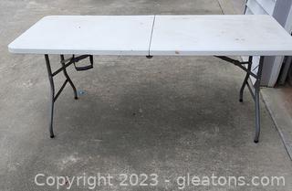 6 ft Folding Banquet Table
