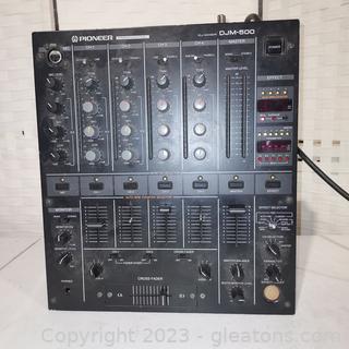 Pioneer DJM-500 Professional DJMixer 