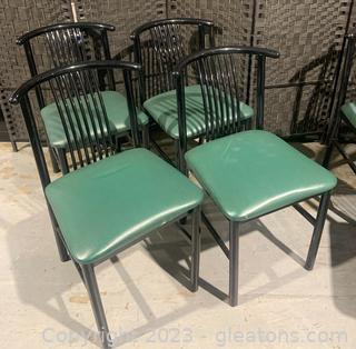 Four Restaurant Style Dining Chairs