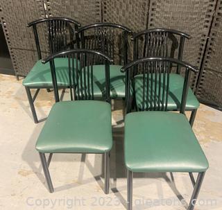 Five Restaurant Style Dining Chairs