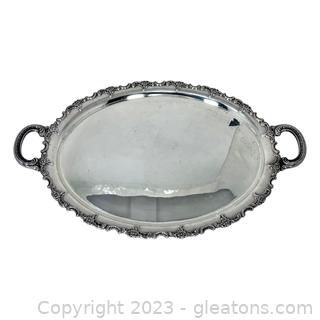 Beautiful Silver Plated Tray