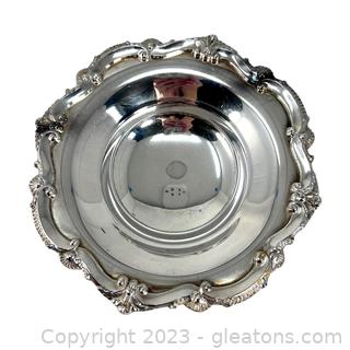 Nice Silver Plated Round Bowl