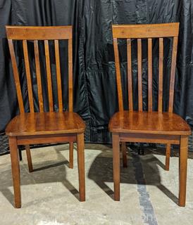 Set of 4 Splat Back Chairs (not all in 1st pic)