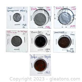 Collection of Valuable International Coins (P.3)