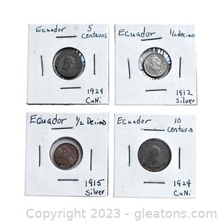 Collectible Coins from Ecuador