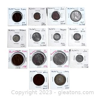 Collection of Valuable Coins from Australia