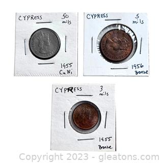 Collectible Coins from Cypress