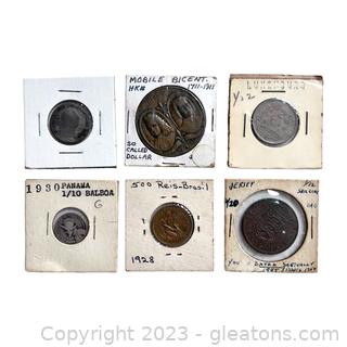 Collection of Valuable International Antique Coins