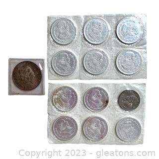 Collection of Valuable Coins from Mexico (Some Sterling Silver!)