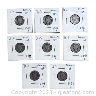 Mercury Dimes (1939, 1941)