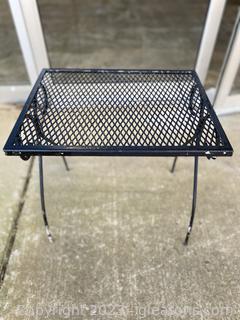 Outdoor Iron Side Table 